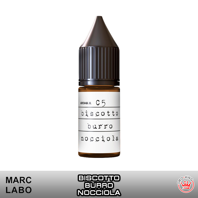 C5 CREMA 5.0 Biscotto Burro Nocciola Aroma Concentrato 10 ml Marc Labo