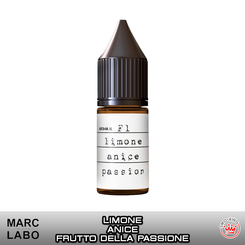 F1 FRUTTA 1.0 Limone Anice Passion Aroma Concentrato 10 ml Marc Labo