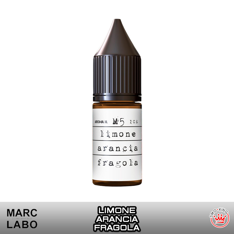 M5 MENTA 5.0 Limone Arancia Fragola Aroma Concentrato 10 ml Marc Labo