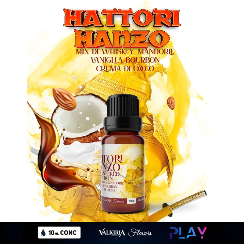 Hattori Hanzo PLAY Aroma Concentrato 10ml Valkiria