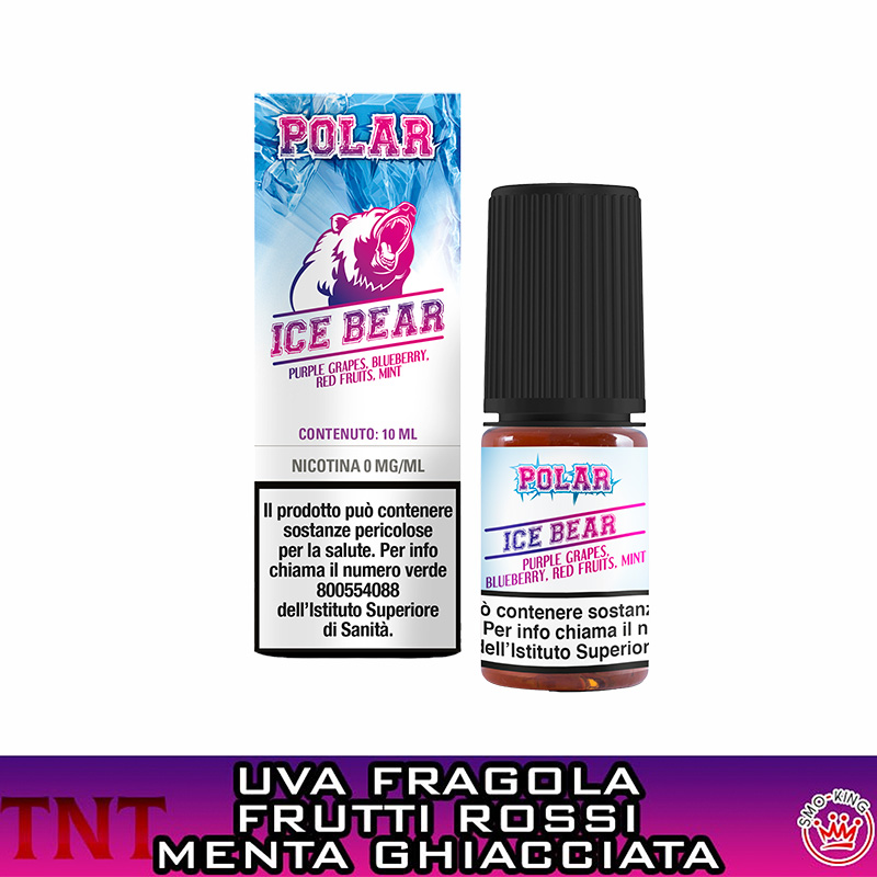 ICE BEAR Polar 10 ml Liquido Nicotina Tnt Vape