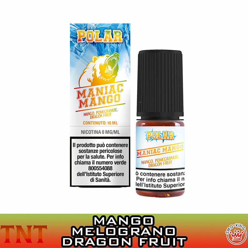 MANIAC MANGO Polar 10 ml Liquido Nicotina Tnt Vape