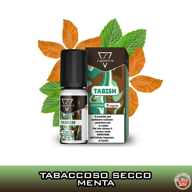 Tabish S-Line 10ml Liquido Pronto Nicotina Suprem-e