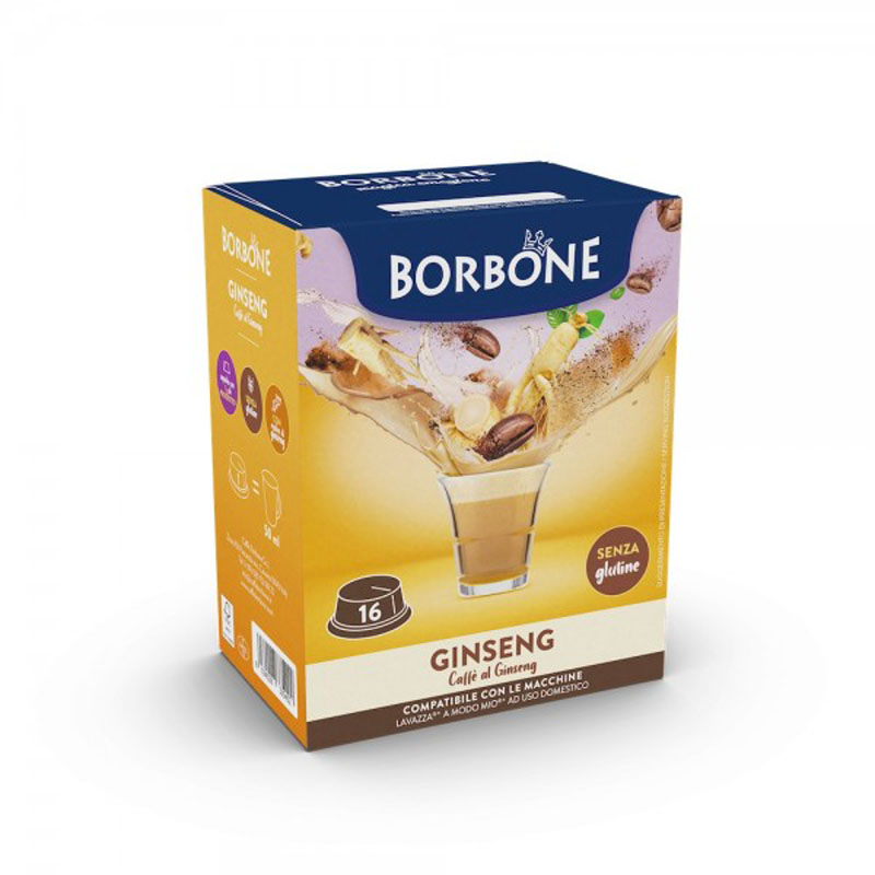 Capsule GINSENG A Modo Mio 16pz Caffè Borbone