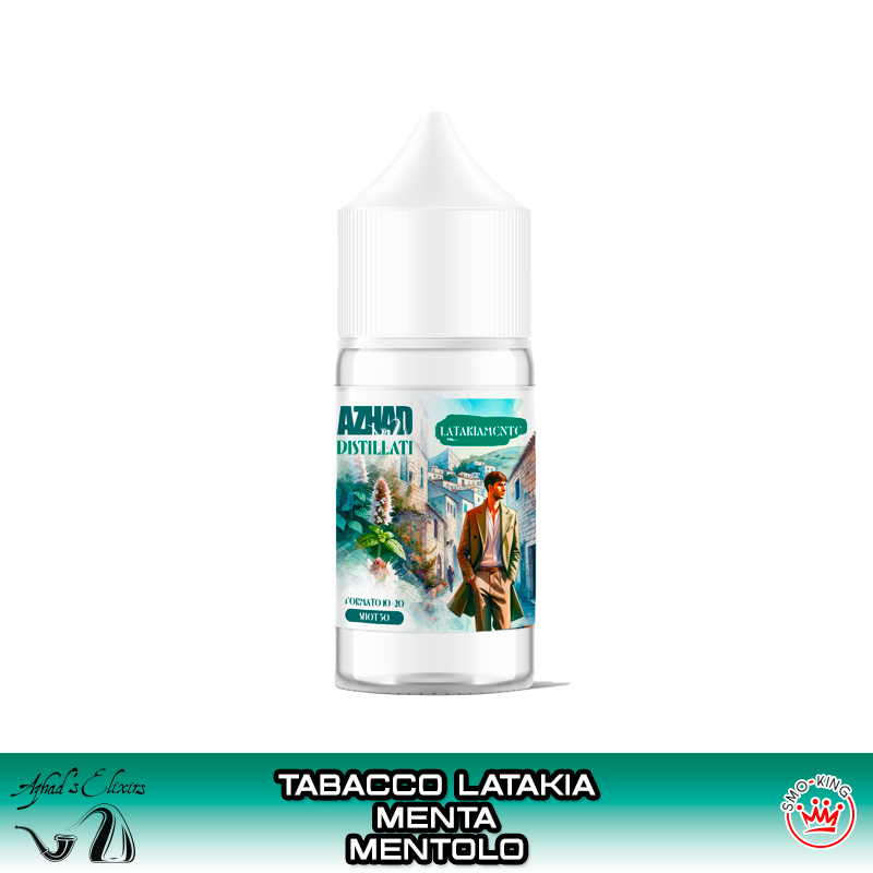 LATAKIAMENTE  Mini Shot 10+20 ml Azhad's Distillati