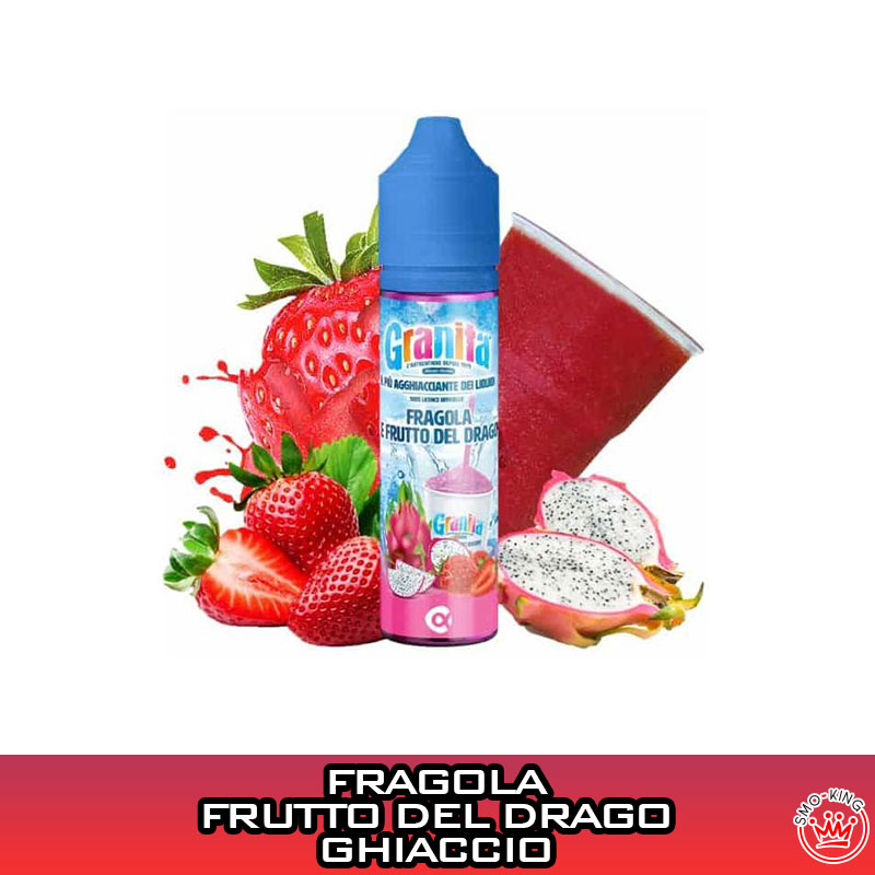 Fragola e Frutto del Drago Aroma Scomposto 20 ml Granita