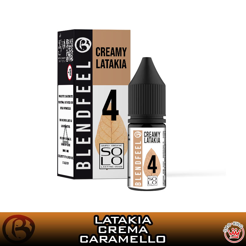 CREAMY LATAKIA Solo 10ml Liquido Pronto Nicotina Blendfeel