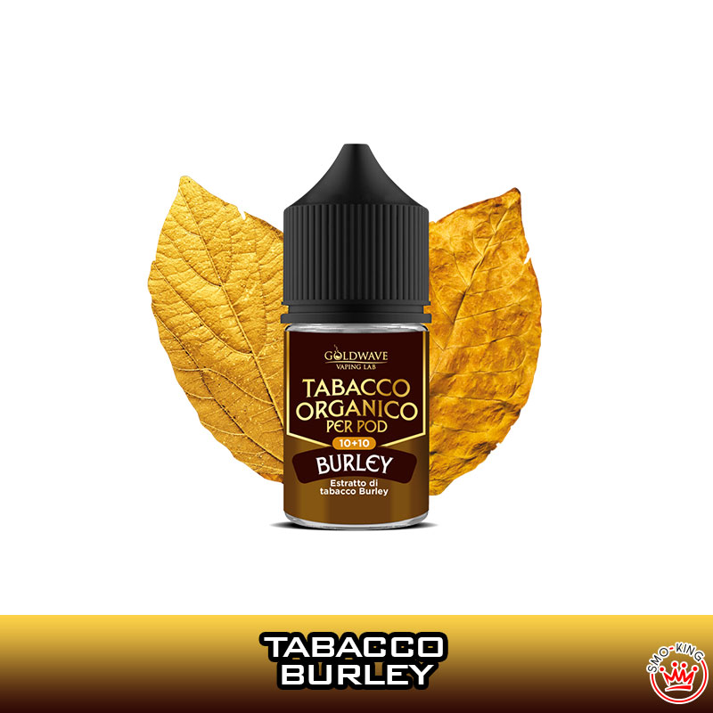 Burley Tabacco Organico Mini Shot 10+10 ml Goldwave