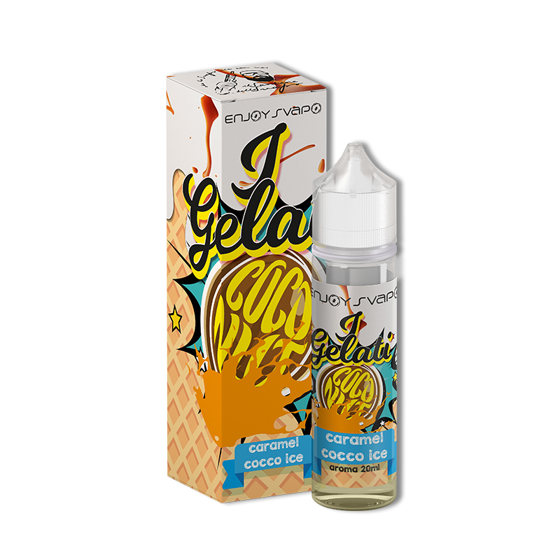 I Gelati Caramel Cocco Ice Aroma Decomposed 20 ml Enjoysvapo