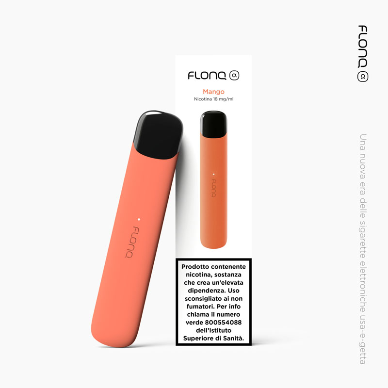 Flonq Alpha MANGO Sigaretta Usa e Getta 600 Puff