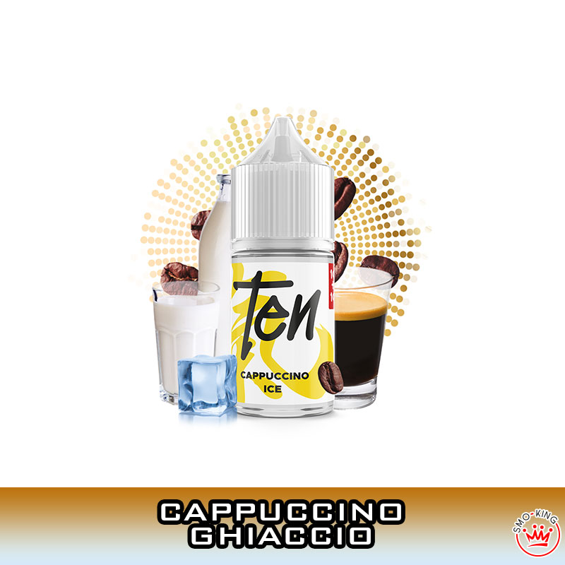 TEN Cappuccino Ice Mini Shot 10+10 ml Ghost Bus Club