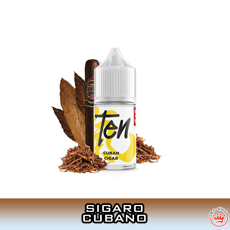 TEN Cuban Cigar Mini Shot 10+10 ml Ghost Bus Club