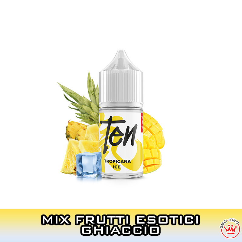 TEN Tropicana Ice Mini Shot 10+10 ml Ghost Bus Club