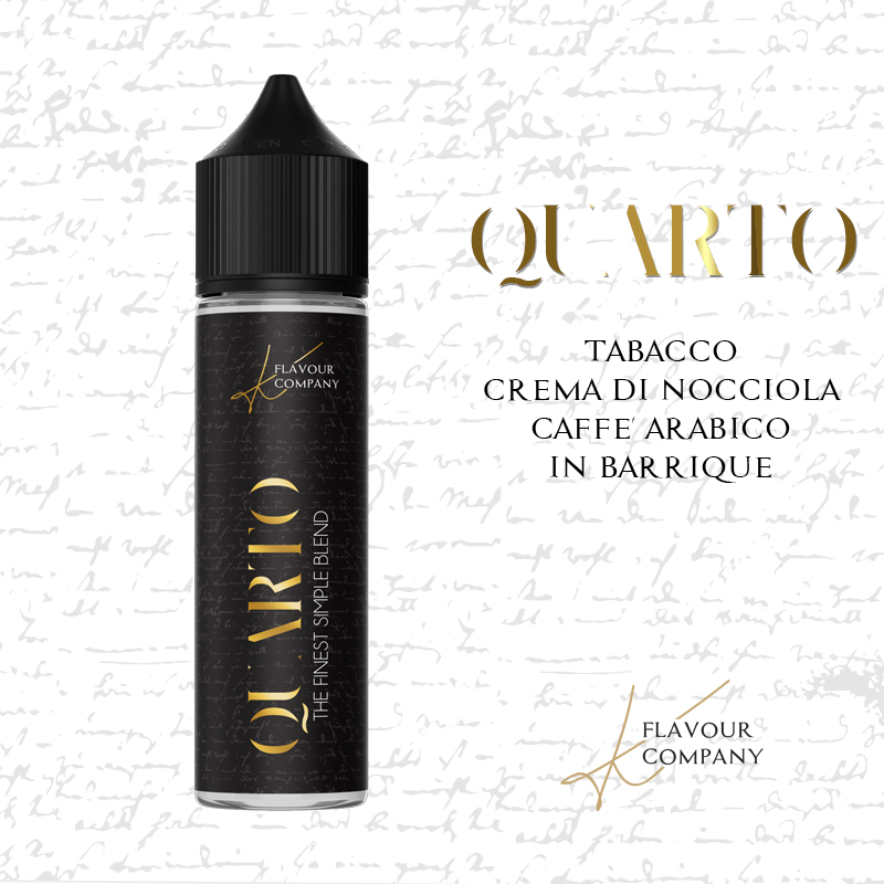 K Flavour Company QUARTO Aroma 20 ml per sigarette elettroniche