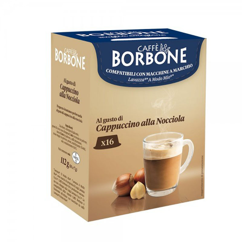 Capsule NOCCIOLINO A Modo Mio 16pz Caffè Borbone