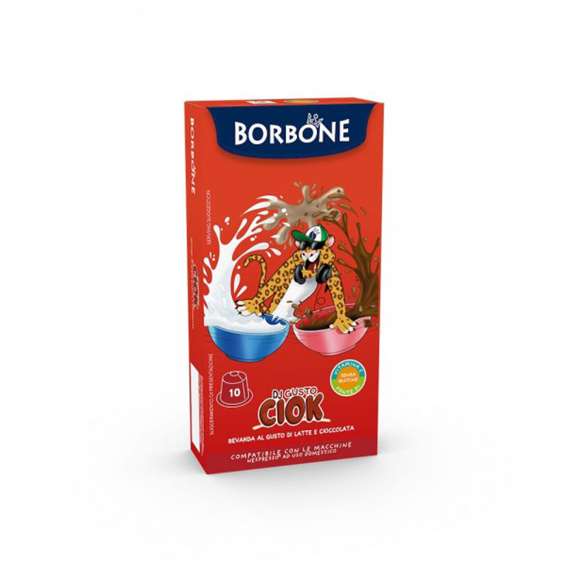 Capsule DJGUSTO CIOK Nespresso 10pz Caffè Borbone