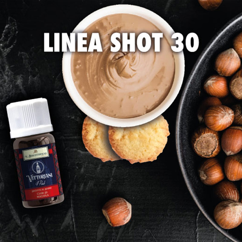 Cuor di Nocciola Vittoriani 4Pod Aroma Mini 10 ml Il Biscottificio