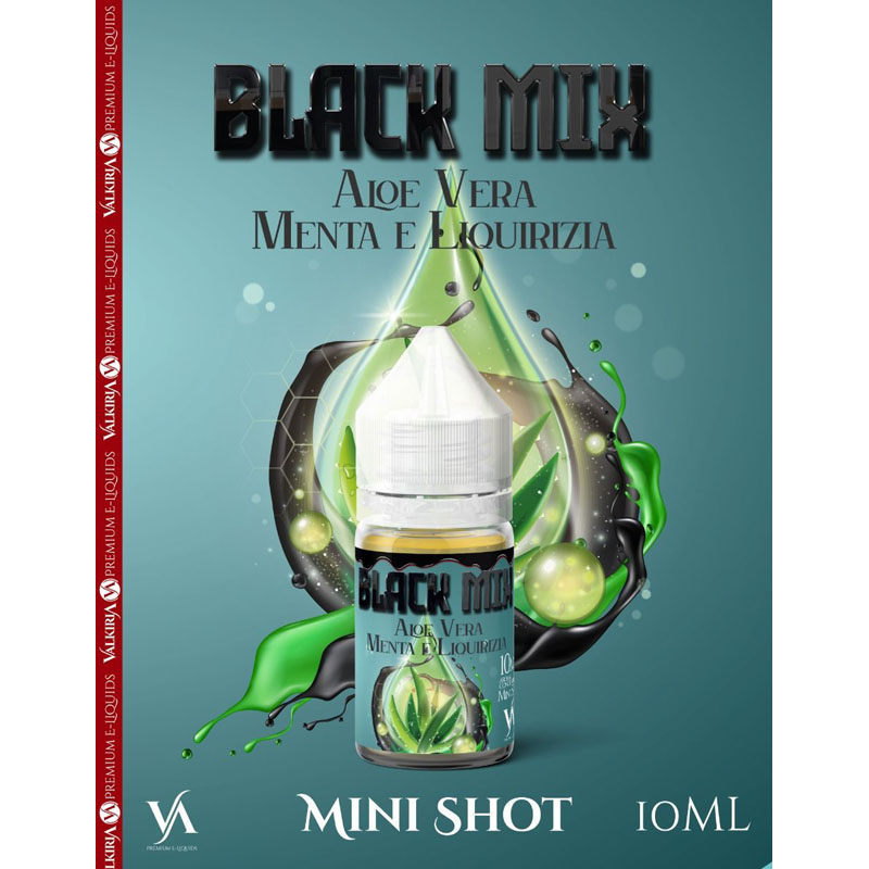 Black Mix Mini Shot 10 ml in 30 ml Valkiria