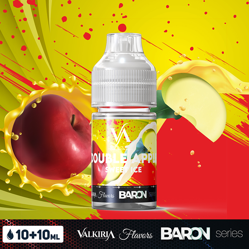 Double Apple Sweet Ice Baron Mini Shot 10+10 ml Valkiria