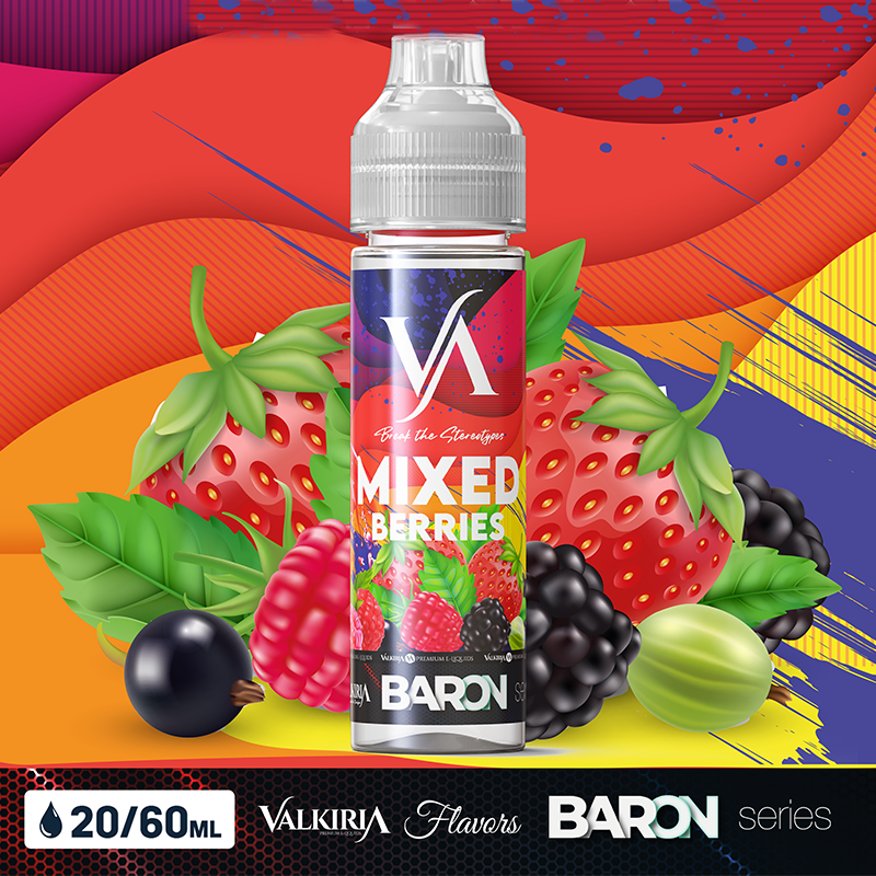 Mixed Berries BARON Aroma Scomposto 20 ml Valkiria