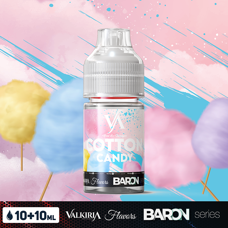 Cotton Candy Baron Mini Shot 10+10 ml Valkiria