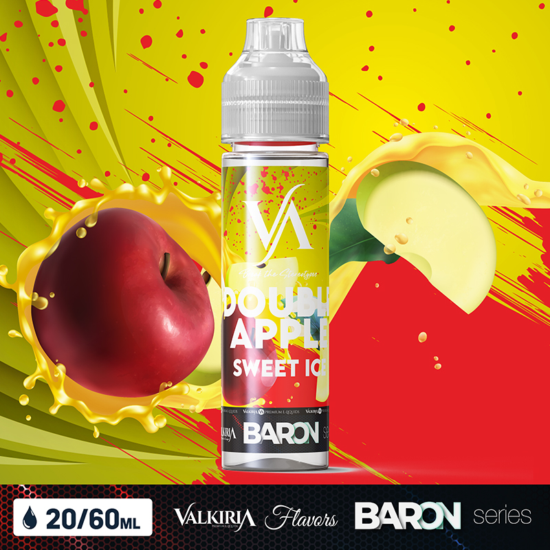 Double Apple Sweet Ice BARON Decomposed Aroma 20 ml Valkiria