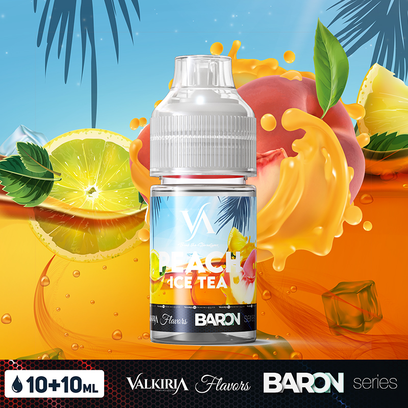 Peach Ice Tea Baron Mini Shot 10+10 ml Valkiria