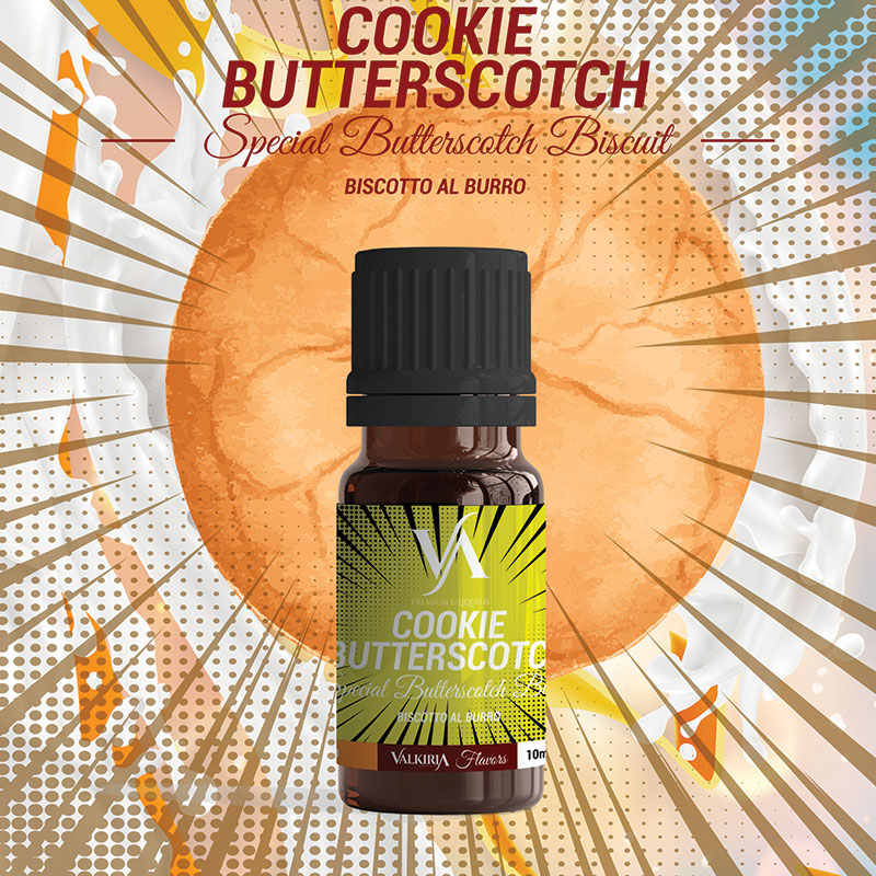 Cookie Butterscotch Aroma Concentrato 10 ml Valkiria