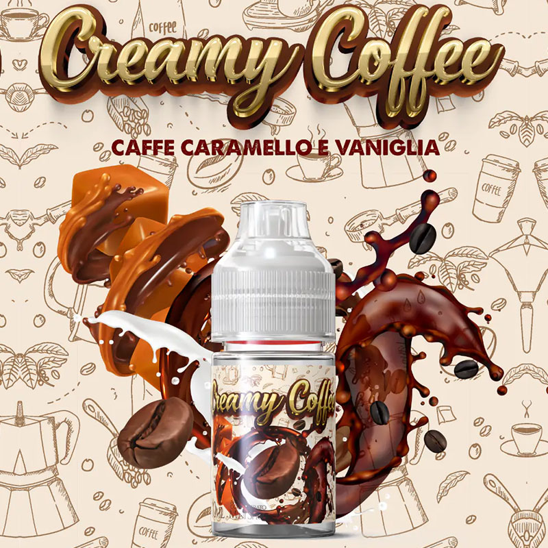 Creamy Coffee Mini Shot 10 ml in 30 ml Valkiria