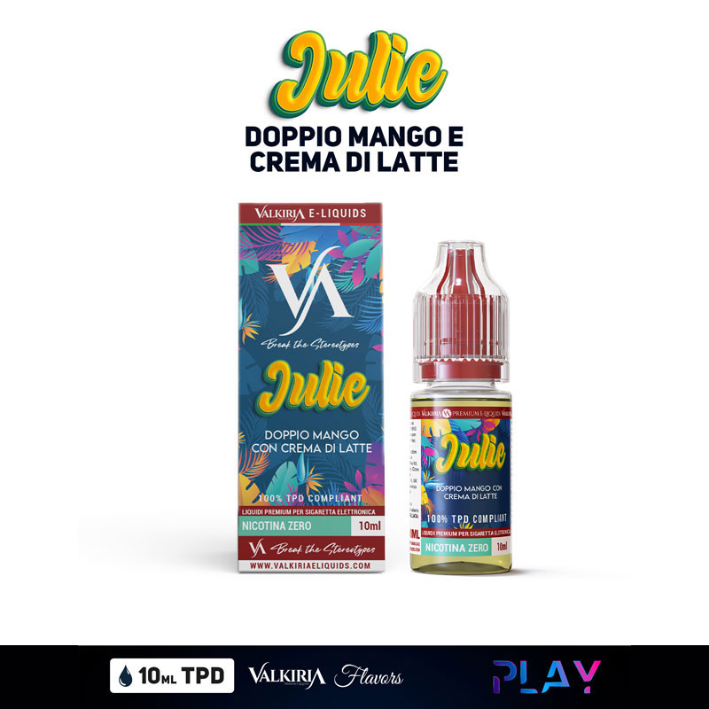 Julie Play Liquido Pronto Nicotina 10 ml Valkiria