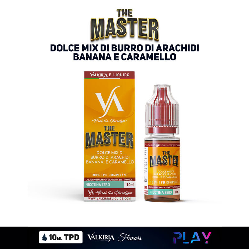 The Master Play Liquido Pronto Nicotina 10 ml Valkiria