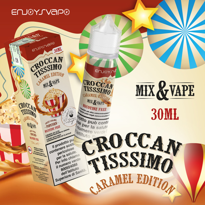 Croccantissimo CARAMEL Edition Santone Mix&Vape 30 ml EnjoySvapo