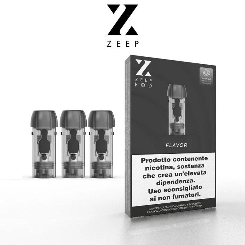 Zeep 2 Fumè SS Pod Ricambio 1.2Ohm Zeep 3 Pezzi