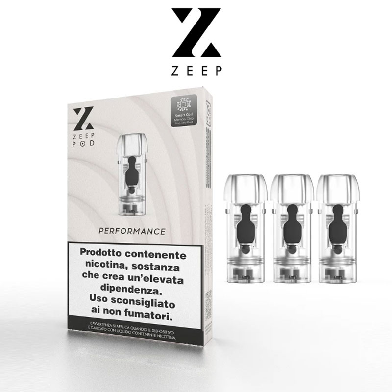 Zeep 2 Trasparente Mesh Pod Ricambio 1.0Ohm Zeep 3 Pezzi
