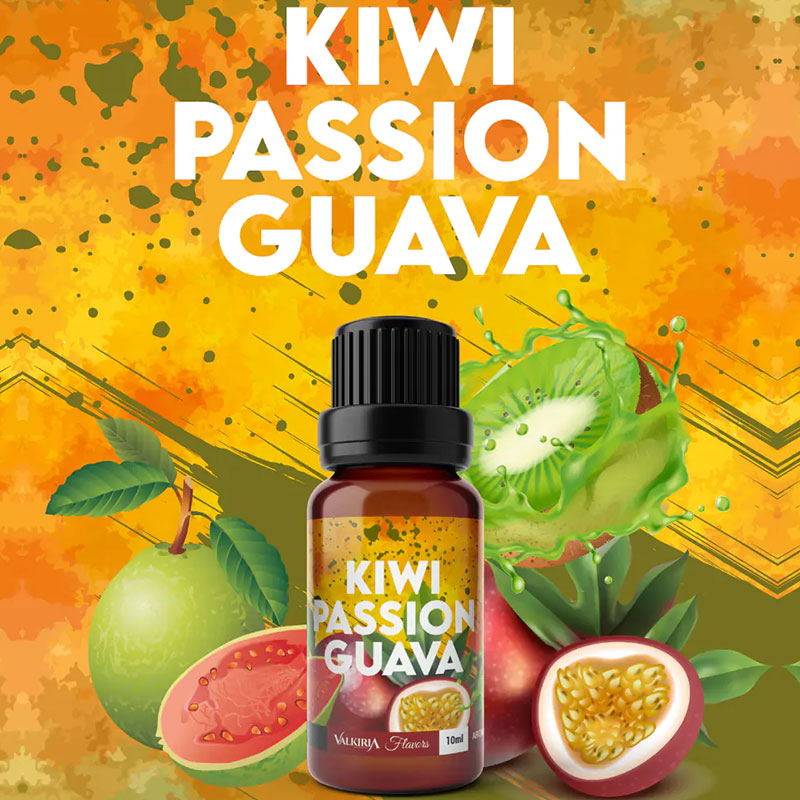 Kiwi Passion Guava Baron Aroma Concentrato 10 ml Valkiria