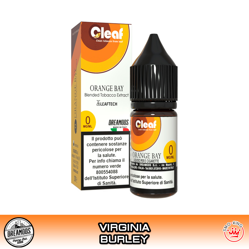 ORANGE BAY Cleaf Liquido Pronto Nicotina 10 ml DreaMods