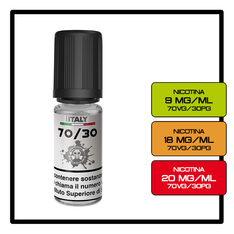 Galactika Base Neutra 10ml 70/30 Basetta Nicotina