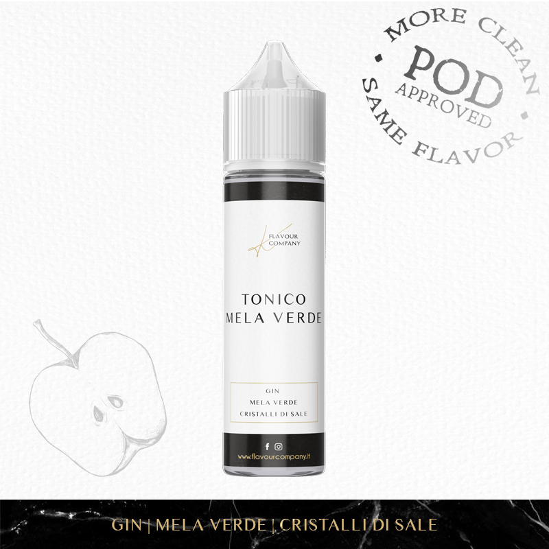 Tonico Mela Verde POD APPROVED Aroma Scomposto 20 ml K Flavour Company