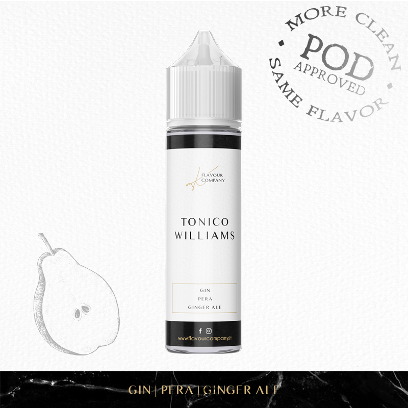 Tonico Williams POD APPROVED Aroma Scomposto 20 ml K Flavour Company