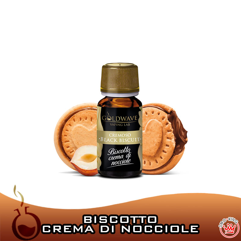 Black Biscuit Aroma Concentrato 10 ml Goldwave