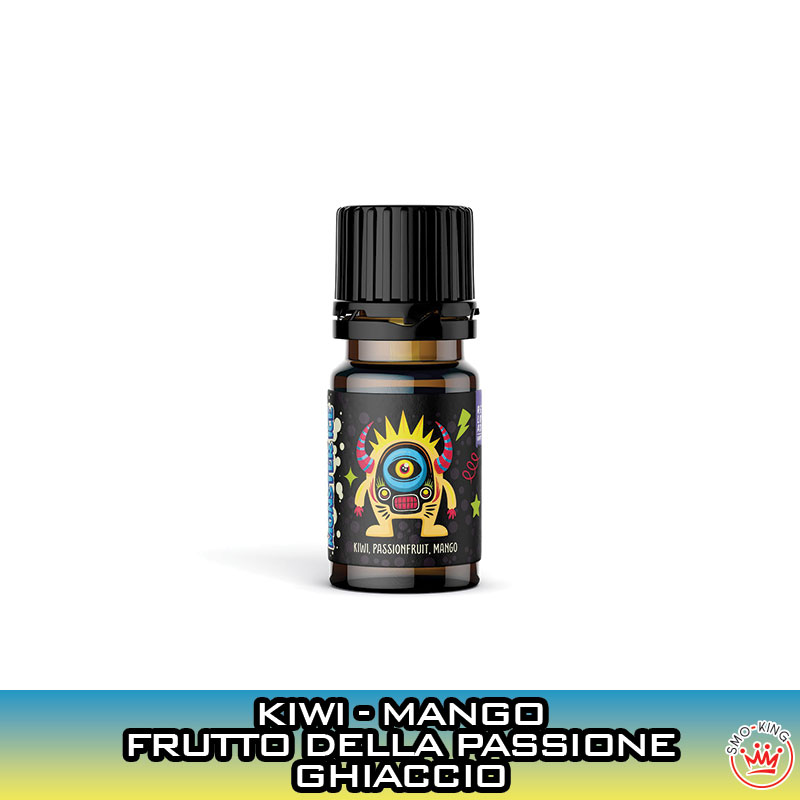 Kiwi Passionfruit Mango Monster Ice Aroma Concentrato 10 ml Reload Vape