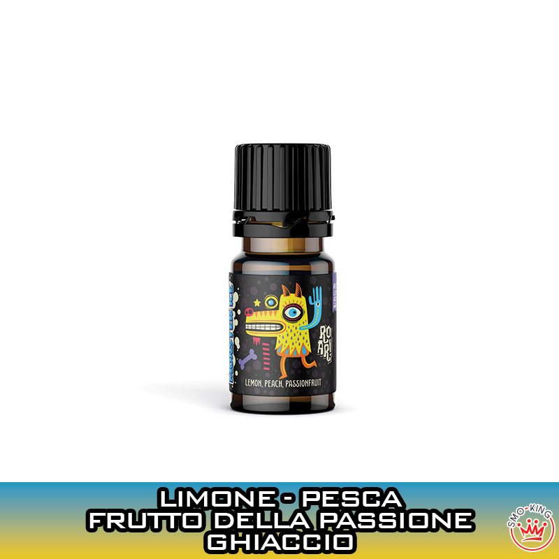 Lemon Peach Passionfruit Monster Ice Concentrated Aroma 10 ml Reload Vape