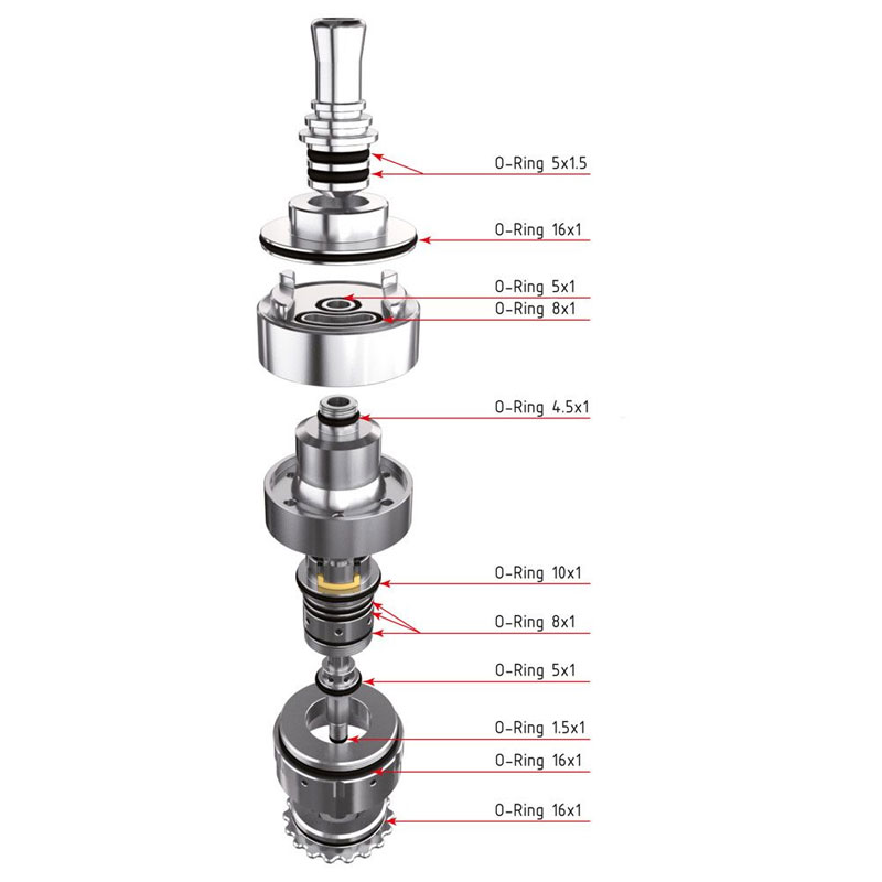 Kayfun X Oring Kit Ricambio Svoemesto