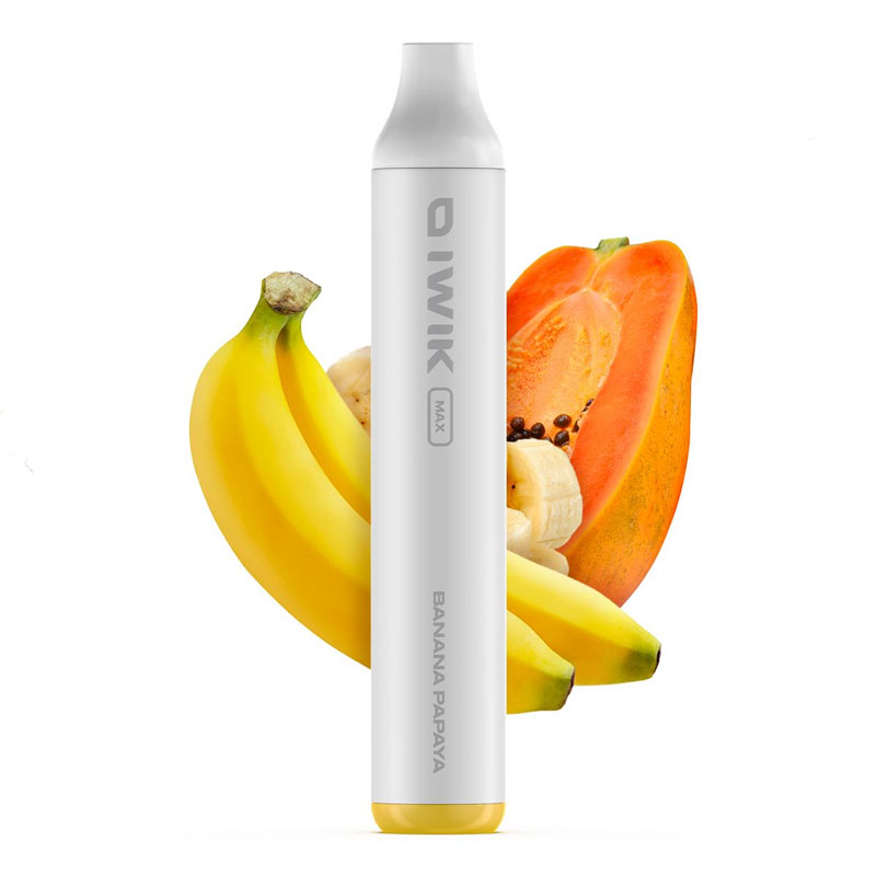 IWIK MAX Banana Papaya 950mAh Sigaretta Usa e Getta 2500 Puff