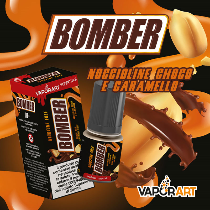 Bomber 10 ml Liquido pronto Nicotina Vaporart