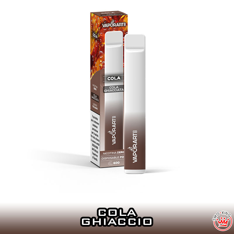 Cola sigaretta elettronica Usa e Getta Vaporart 600 Puff