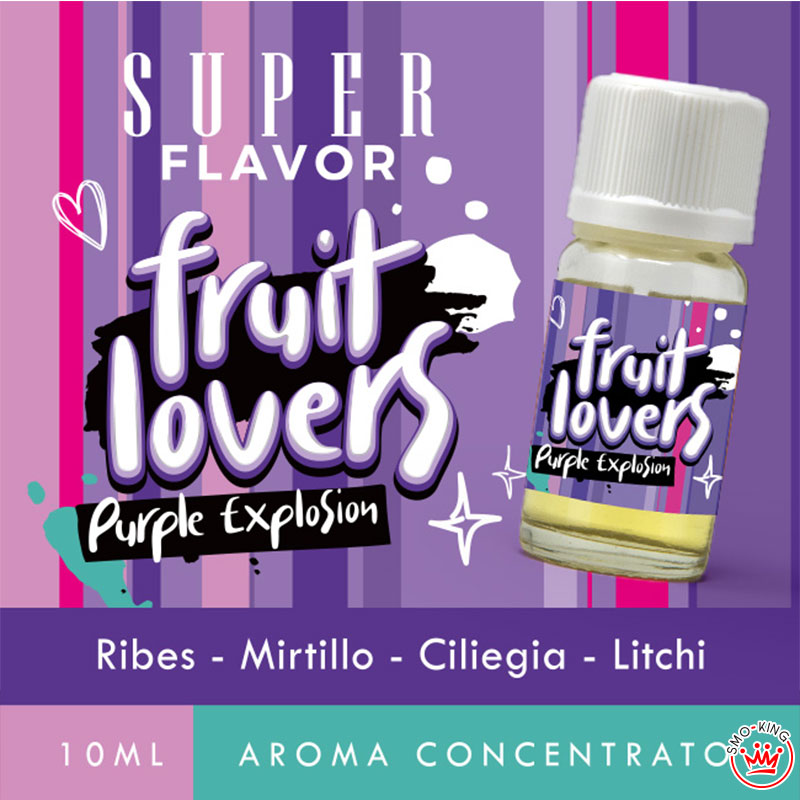 Purple Explosion Fruit Lovers Aroma Concentrato 10 ml Super Flavor