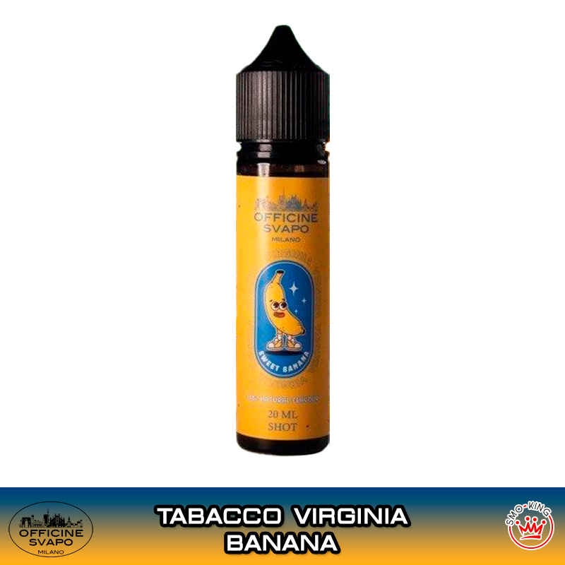 SWEET BANANA Sweet Tobacco Aroma 20 ml Officine Svapo