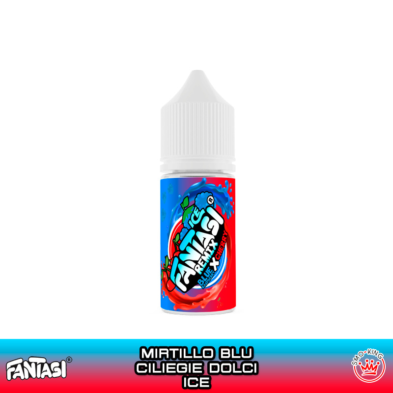 Blue Raspberry X Cherry ICE FANTASI REMIX Aroma Mini 10 ml Vape Juice