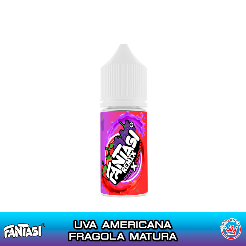 GRAPE X STRAWBERRY FANTASI REMIX Aroma Mini 10 ml Vape Juice